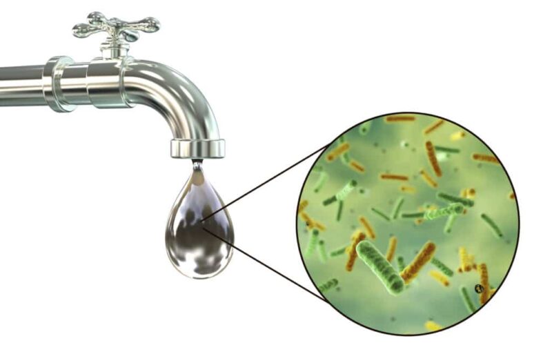 agua del grifo contaminada